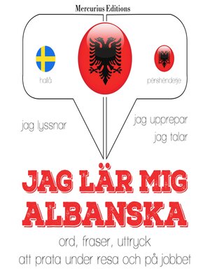 cover image of Jag lär mig albanska